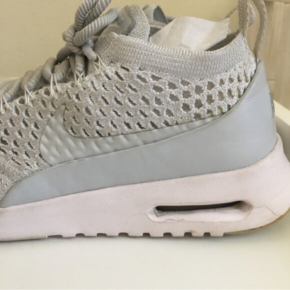 NIKE Air Max Thea Ultra Flyknit Pure Platinum Sneakers - Picture 7 of 12
